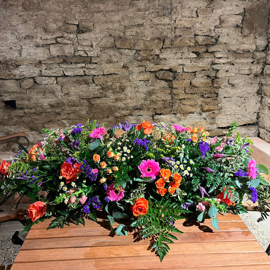 Casket Spray- Bright colours