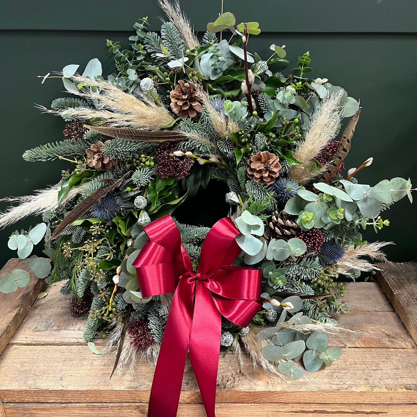 Christmas Wreath Workshop at Saxbys cider farm  Sunday 30th November 1-3pm