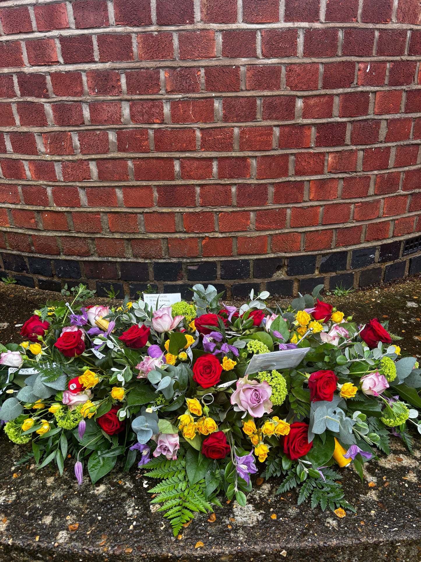 Casket Spray- Bright colours