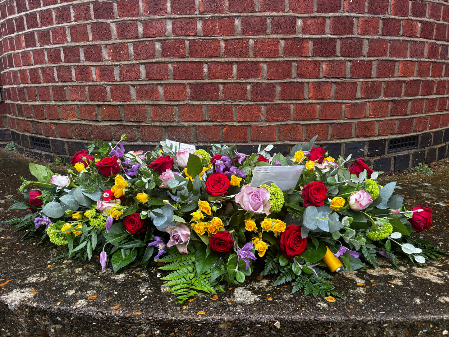 Casket Spray- Bright colours