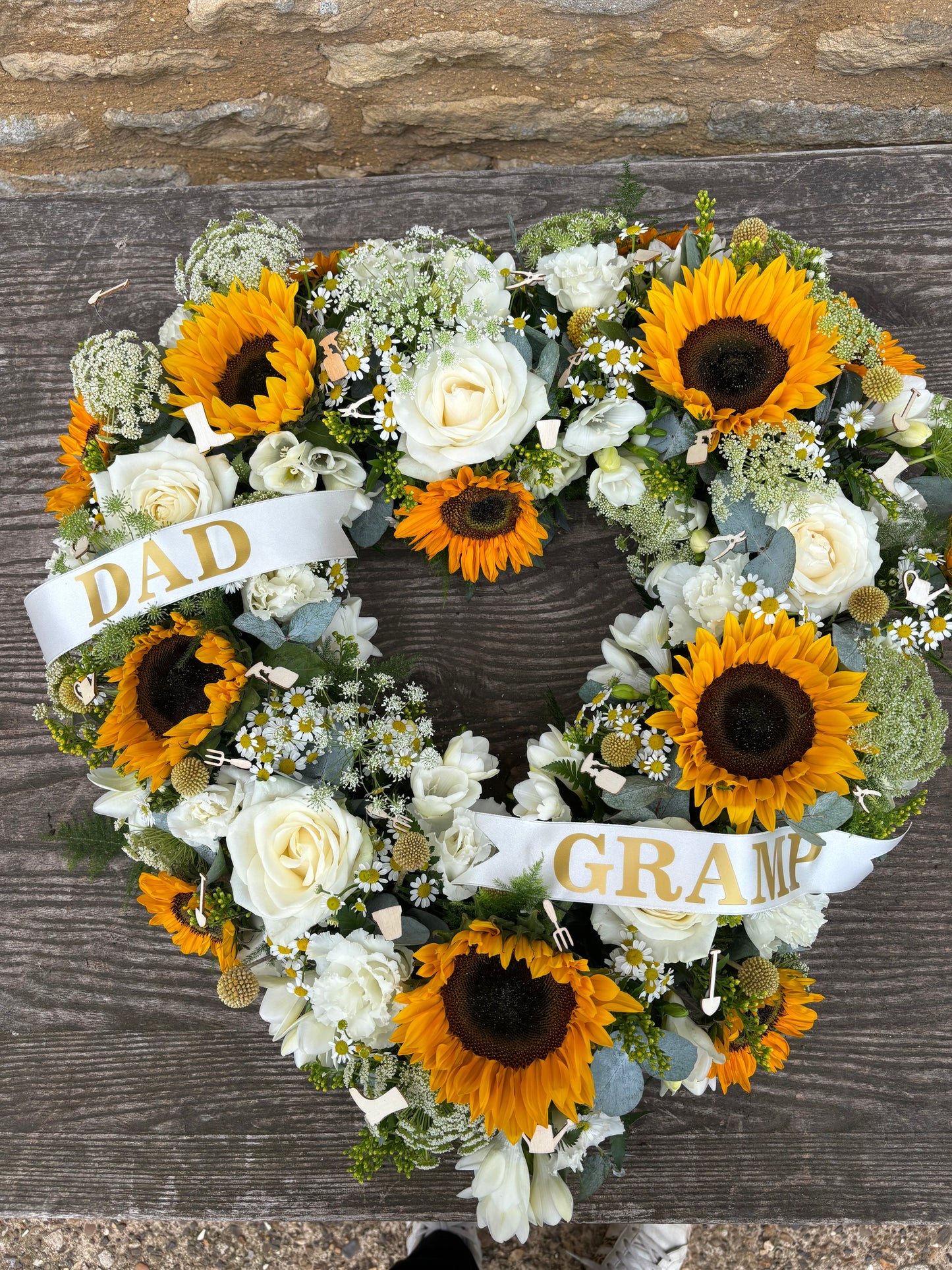 Funeral Tribute Heart