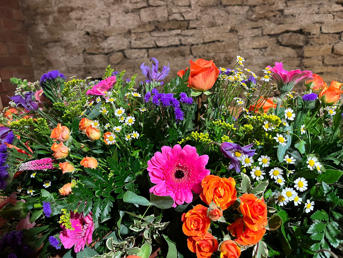 Casket Spray- Bright colours