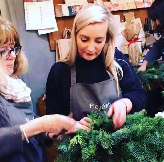 Christmas Wreath Workshop at V&B Wednesday 19th November 7-9pm