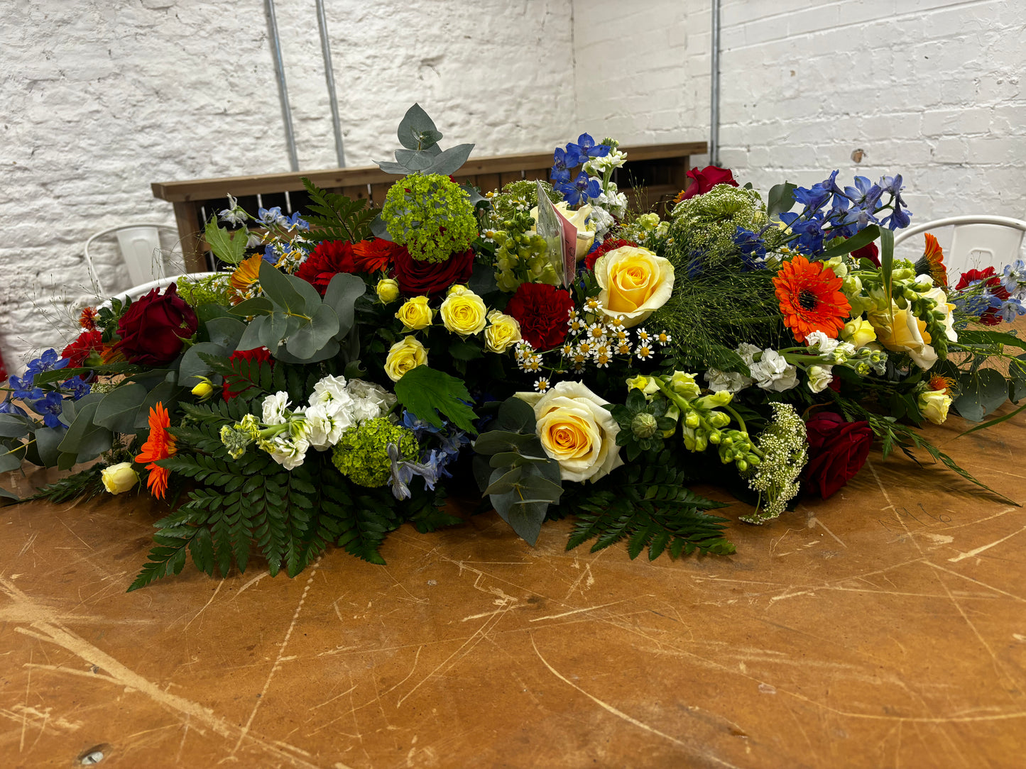 Casket Spray- Bright colours