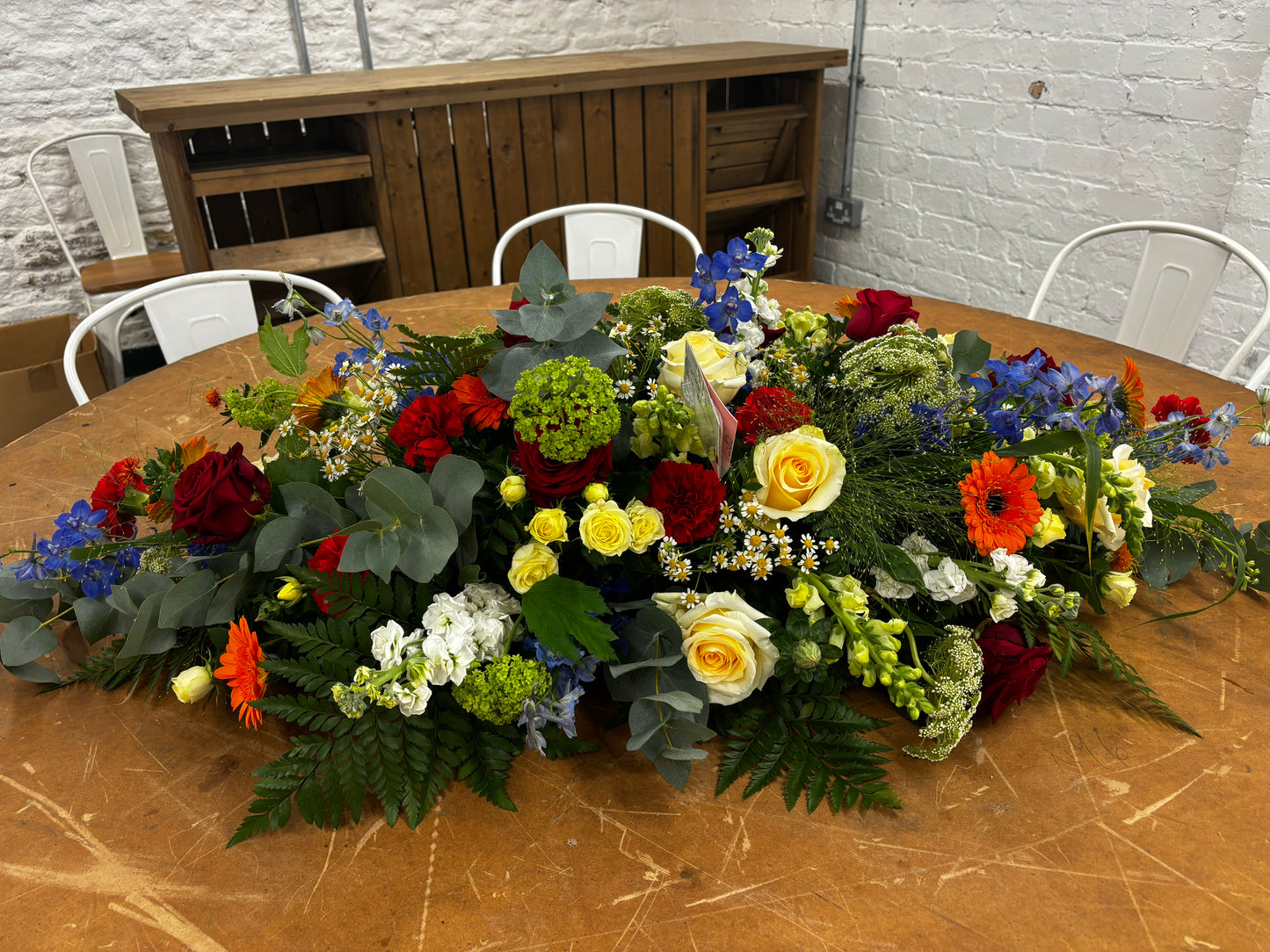 Casket Spray- Bright colours